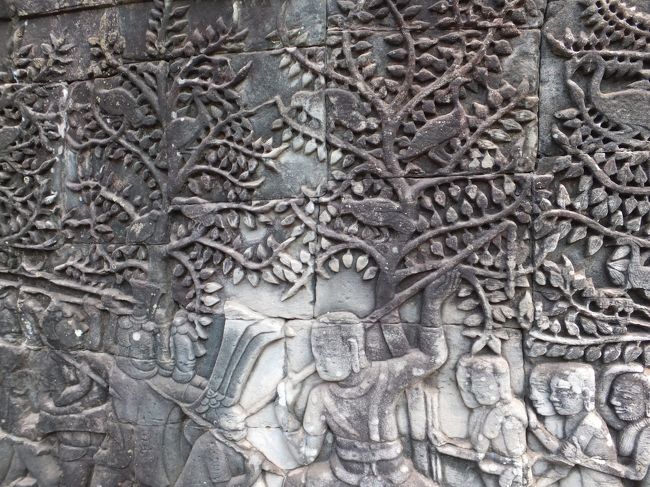バイヨンレリーフ。