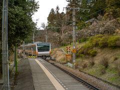 休憩後は人の少ない道を歩き20分ほどで石神前駅に着きました。

今回は平日でしたが、休日なら人出は凄いことになりそうです。