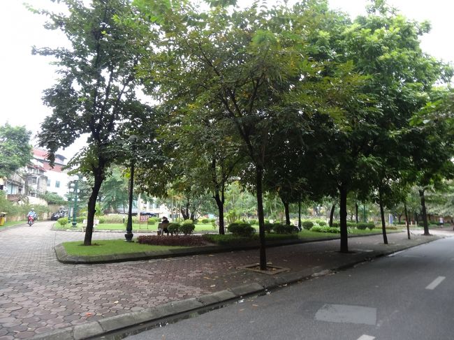 ようやくハノイ市内に到着