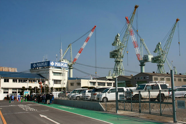 瀬戸内の進水式を見に行こう しまなみ海道 因島 生口島 向島 広島県 の旅行記 ブログ By かずおさん フォートラベル