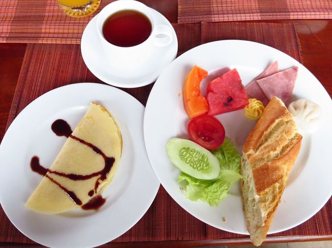 朝8時。<br /><br />朝食タイム★<br /><br />