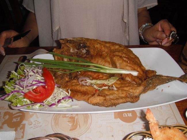 母はお魚を注文(^-^)/