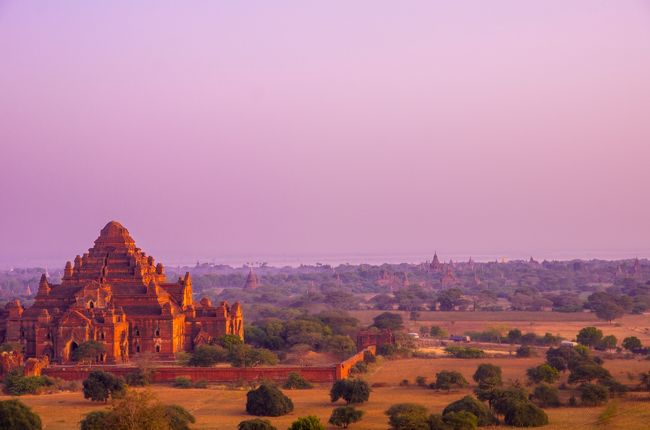 朝焼けが美しい。