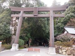 高千穂神社に到着、鳥居がくしふる神社と似てますね。