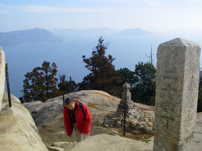 標高約535mのほぼ山頂です。（二十四丁が確か山頂だったかと）