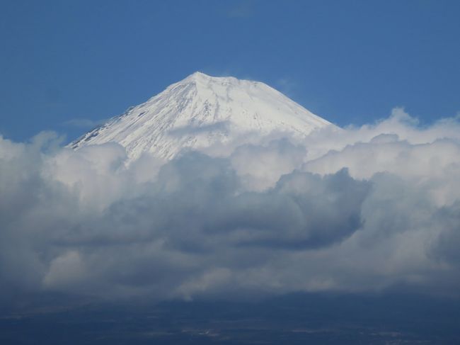 ただ、雲がかかっていたので、全貌は見えませんでした。