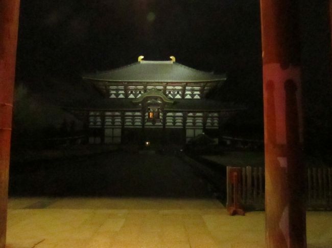 目の前に大仏殿が浮き上がりました!<br /><br />奈良ですね!<br />こうこなくちゃ!