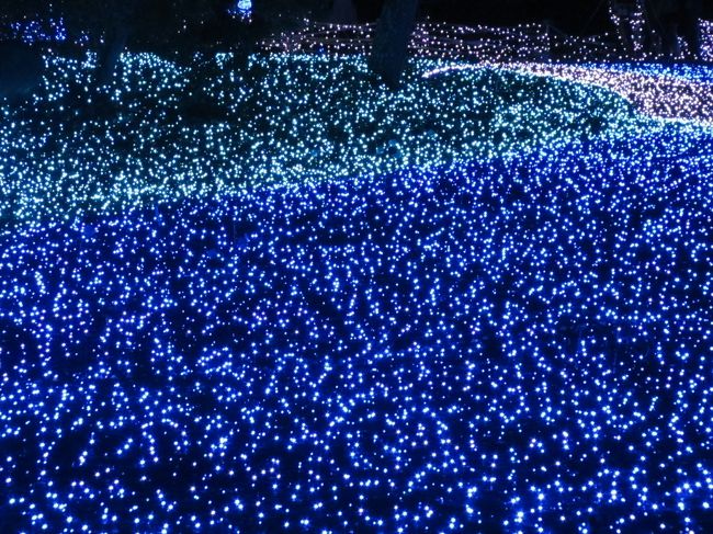 ブルーだけでなく、うっすらピンクも!