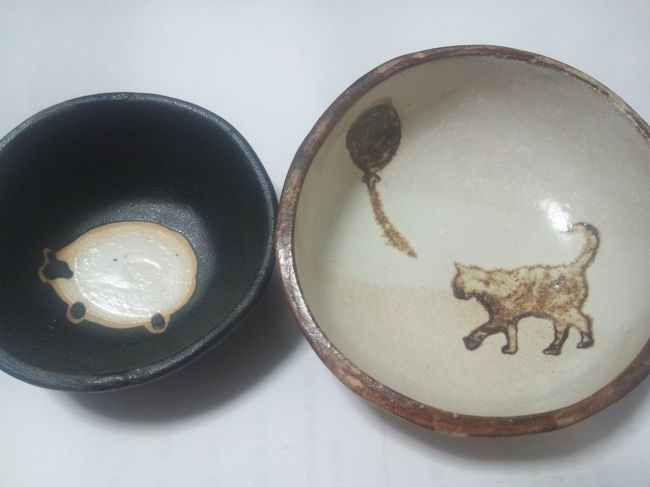 ここで買った小鉢。もっと欲しかったー