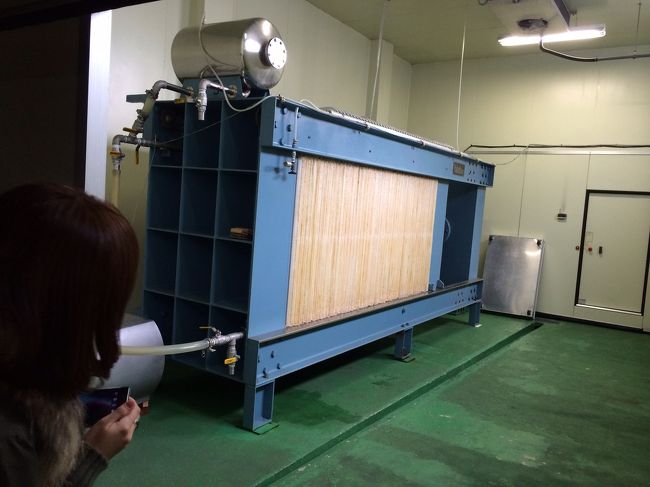 酒を絞る機械。酒粕が取れます