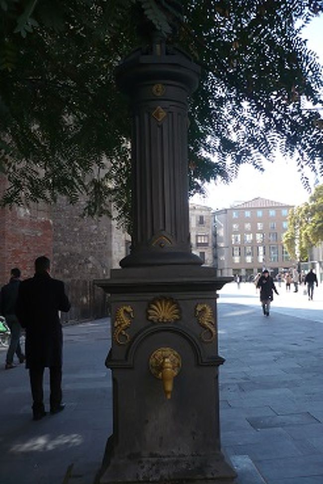 自由散策。バルセロナにて。