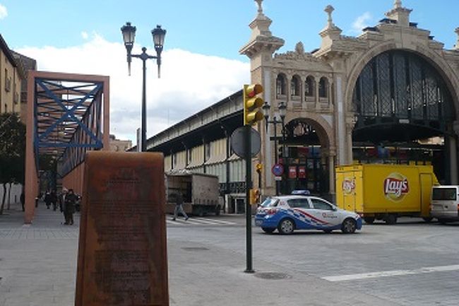 サラゴサのメルカド。