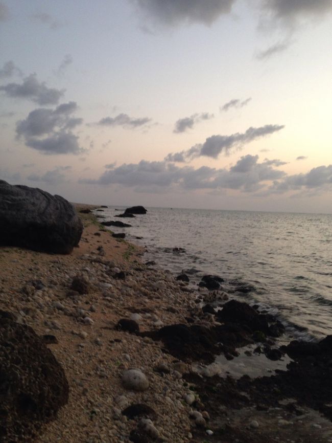 朝焼けが<br />キレイです（≧∇≦）<br /><br />滞在中は、<br />朝の散歩が日課になりました。