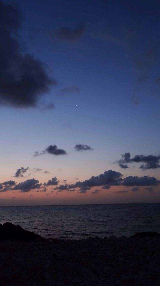 朝焼けの中に<br />星が見えるんですよ〜<br /><br />何星だろー<br /><br />カメラで映るほど<br />大きく見えました。<br /><br />感動ー(((o(*ﾟ▽ﾟ*)o)))