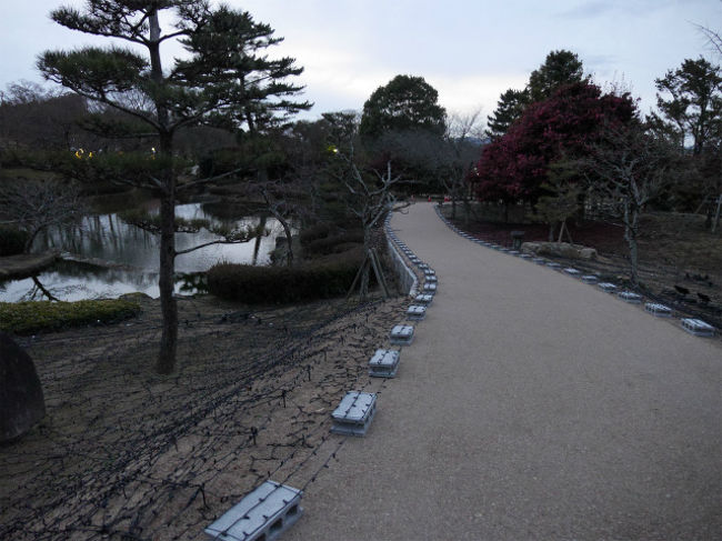 かなり広いお庭です。