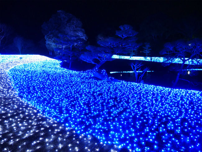 勾配があり、無料ゾーンからは下から見上げる形。そして有料ゾーンからは上から見下ろす形になります。