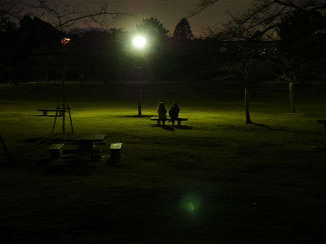 途中、こんな風景も・・