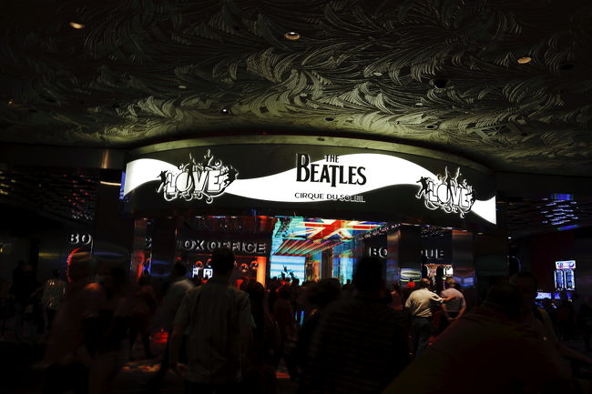 ミラージュでシルクドソレイユのTHE BEATLES観たかったな。<br /><br />そんな感じで、次はZION NATIONAL PARKに行きます。イエイ！