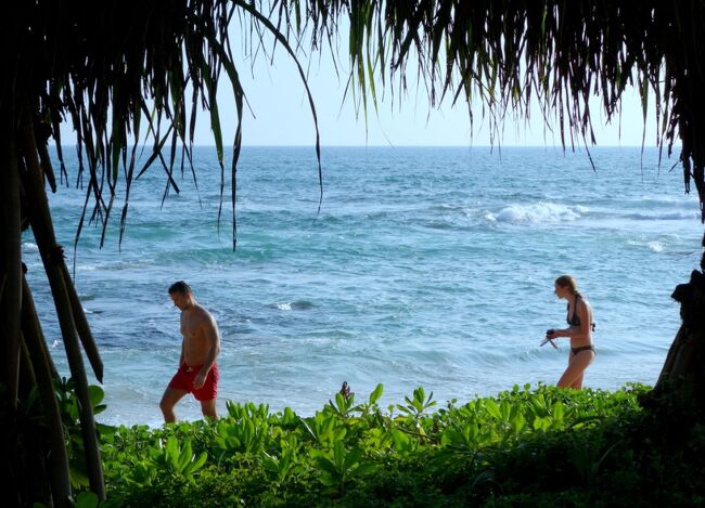 ゴールはこの時期リゾート客がいっぱい