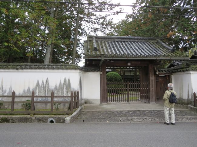 奈良県の荒井知事宅の前を通って・・・