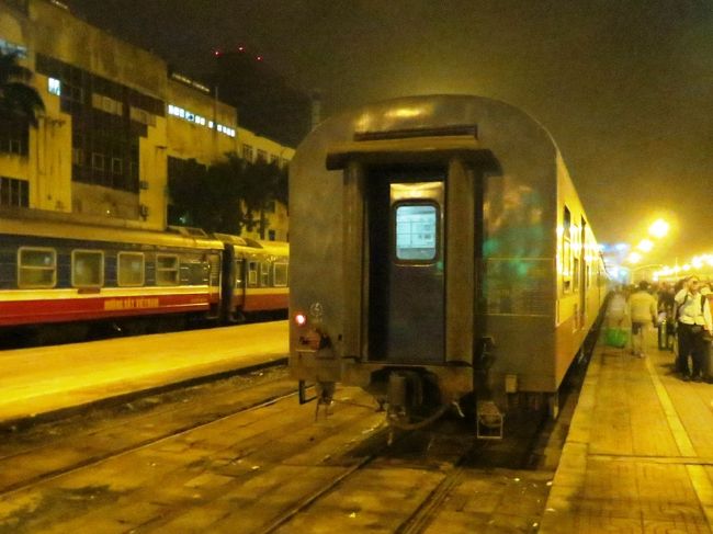 LIVITRANS Expressの寝台列車ともお別れ。