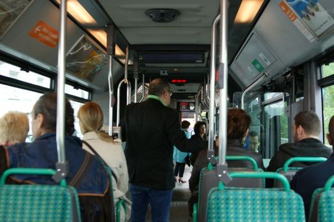 路線バスに乗って、サンジェルマン地区まで行ってみる。