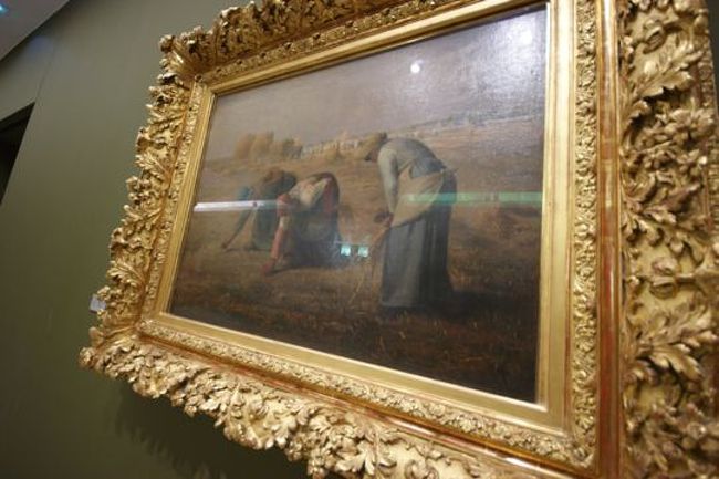 ミレー『落穂拾い』。