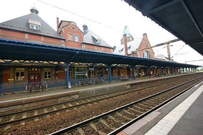 在来線に乗り換えてコルマールへ。宿泊するホテルはコルマールにあるので、荷物を置いて、その後バスに乗ってリクヴィルという街に行く予定だったんだけど、路線バスがお休みとのこと....調査ミスだったんだけど、なんと今日は祝日らしい。休日はほんとに働かないね。....神様の休息日だから日曜日は自分たちも働かないってことらしいけど、祝日は神様関係ないじゃん。しょうがないので、今日はこのコルマール探索をみっちりすることに....リクヴィルは明日行こう。