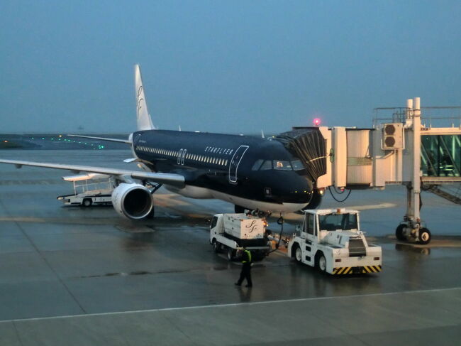 ３月で運休になる北九州-釜山線のスターフライヤー7G303便