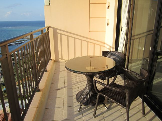 ベランダも広々