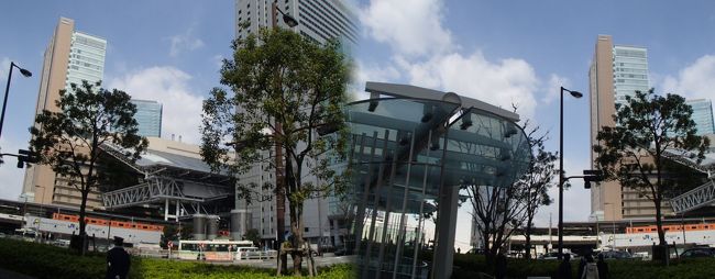 初めて乗るシャトルバスで、大阪駅ハービス大阪まで。<br /><br />降り立ったところは四ツ橋交差点、（西梅田駅の近く）<br /><br />ちょうど新卒で入社した証券会社があったところでした。なつかし〜〜<br /><br />目の前にヒルトンホテル、、、<br />なじみの（といっても5年は来ていない）おうどんやさんでお昼を食べて、ＪＲで奈良駅に向かいます。
