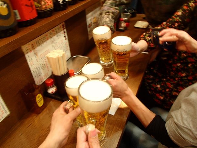 怒涛の乾杯♪(*^^)o∀*∀o(^^*)♪