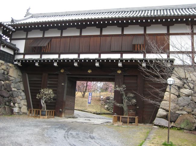 大手門。豊臣秀吉の弟秀長が居城としたことで有名だ。