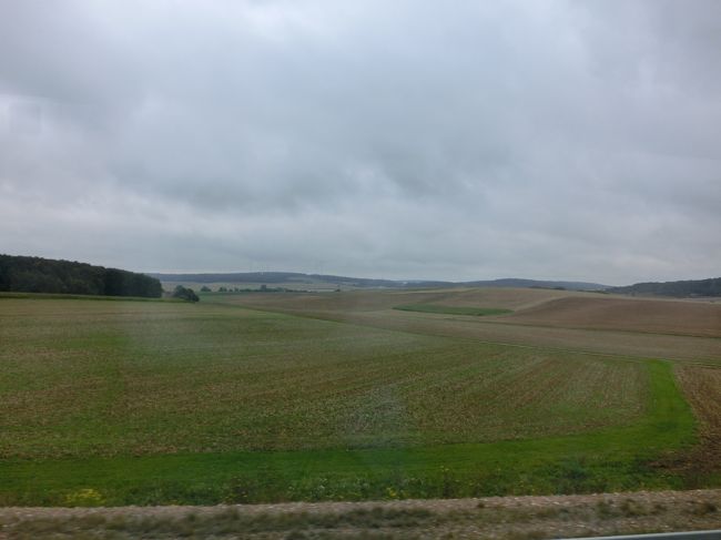 リューデスハイムをローテンブルクに向けて出発。