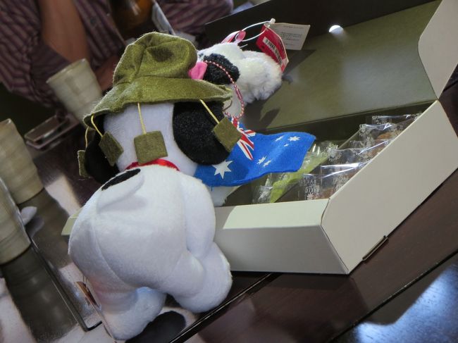 おうどん屋さん「たつや」です。<br /><br />皆さんに、色々お土産をいただきました！