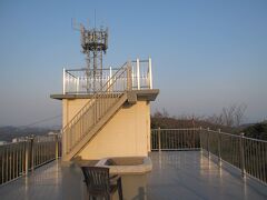 武山山頂の展望台