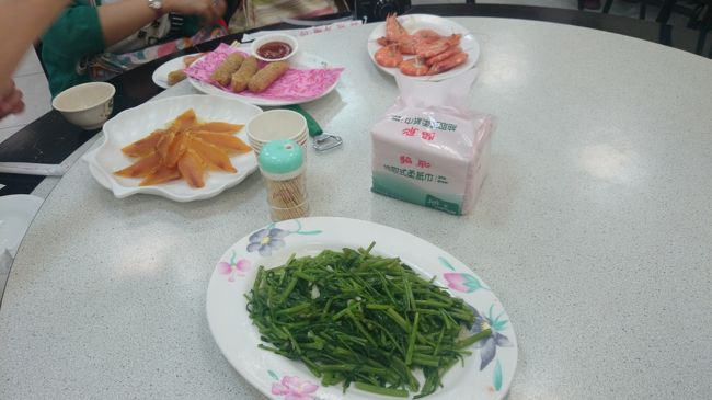 空芯菜の炒め物　あっさりしていて美味しい