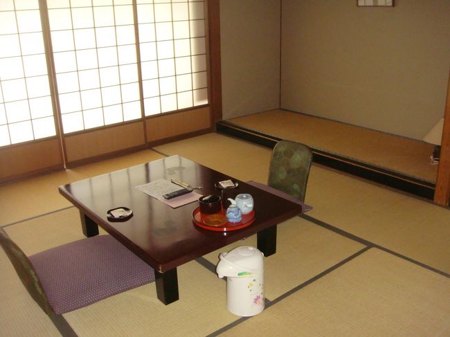 和室でした・・・・・落ち着きますね！<br />やはり日本人かな？