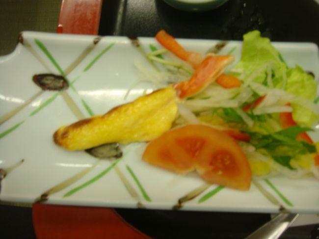 これが蟹ステーキだとの事！<br />蟹の身がどこにあるの？と言った感じ！