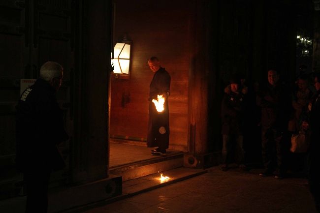 いったん下堂します