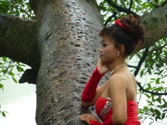 彼方此方で綺麗な花嫁さんが・・・