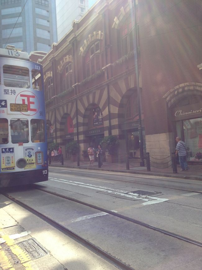 マカオ行きフェリーに乗る為に、上環(シャオワン)へ。
