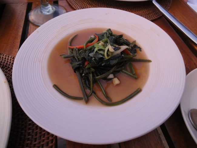 これは青菜のソテーです。