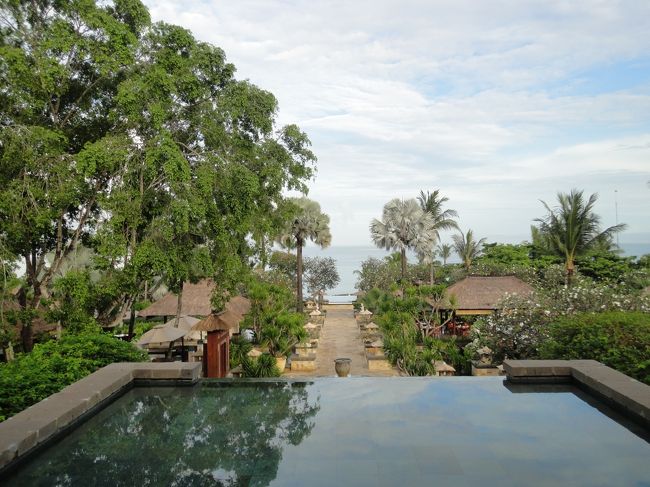 出発の日の朝です。この日もいいい天気でした。