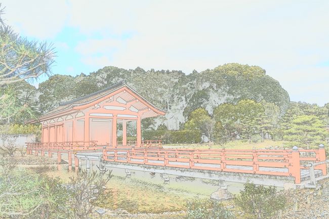 奈良マダムご推薦の東院庭園は<br />日本庭園のルーツ。<br />ちょっと時期が早かったですねー。<br /><br />ここから、第一次大極殿は<br />はるか遠くにありすぎて、断念。<br />また今度きまーす。