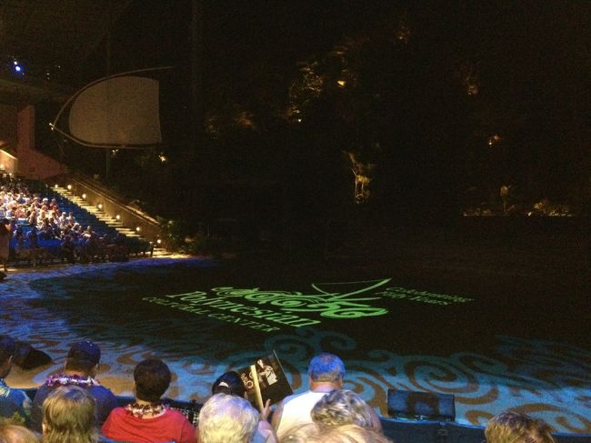 ポリネシアンカルチャーセンターのショーを行う会場