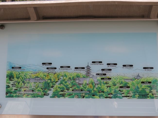 興福寺方面ですね〜<br /><br />屋上から、入場無料ですよ！