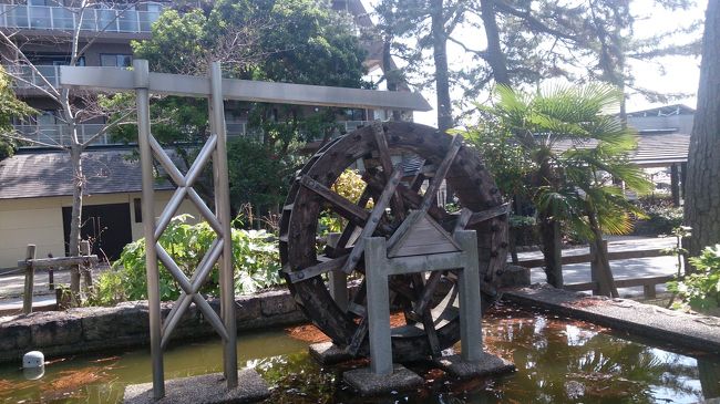 水車が再現されてましたが昔はこんなのはなかったように思います。