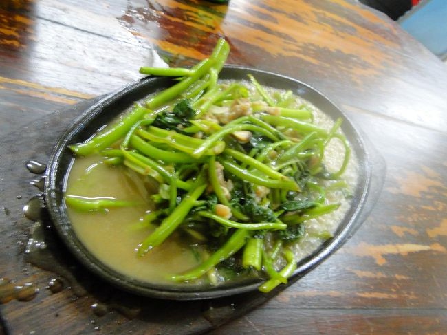 大好き空芯菜炒め♪美味しかったー