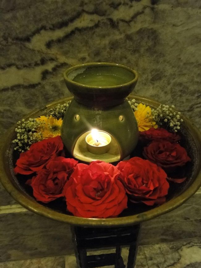 トイレにアロマが炊かれています。最後まで最高の気分で過ごせたアヤナ滞在でした。次はいつ行けるかな〜♪